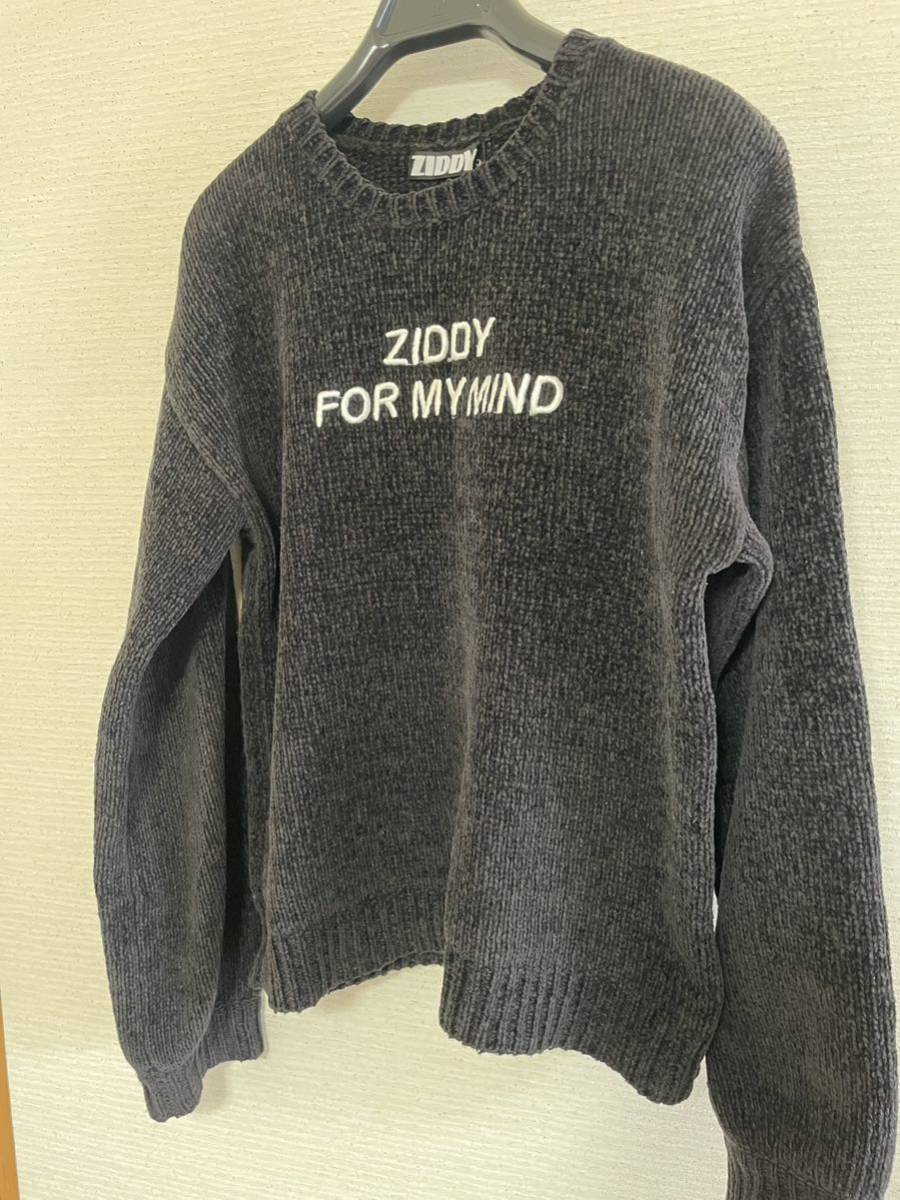 【ZIDDYジディ】オーバーサイズニット 長袖ニット セーター 150サイズ 黒_画像1