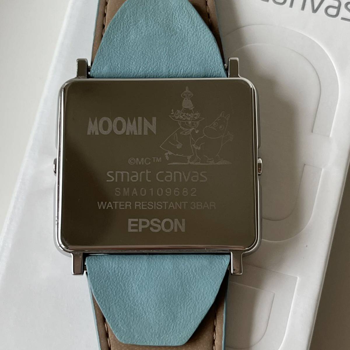 ムーミン スマートキャンバス ムーミン谷の一日 アクアブルー セイコー