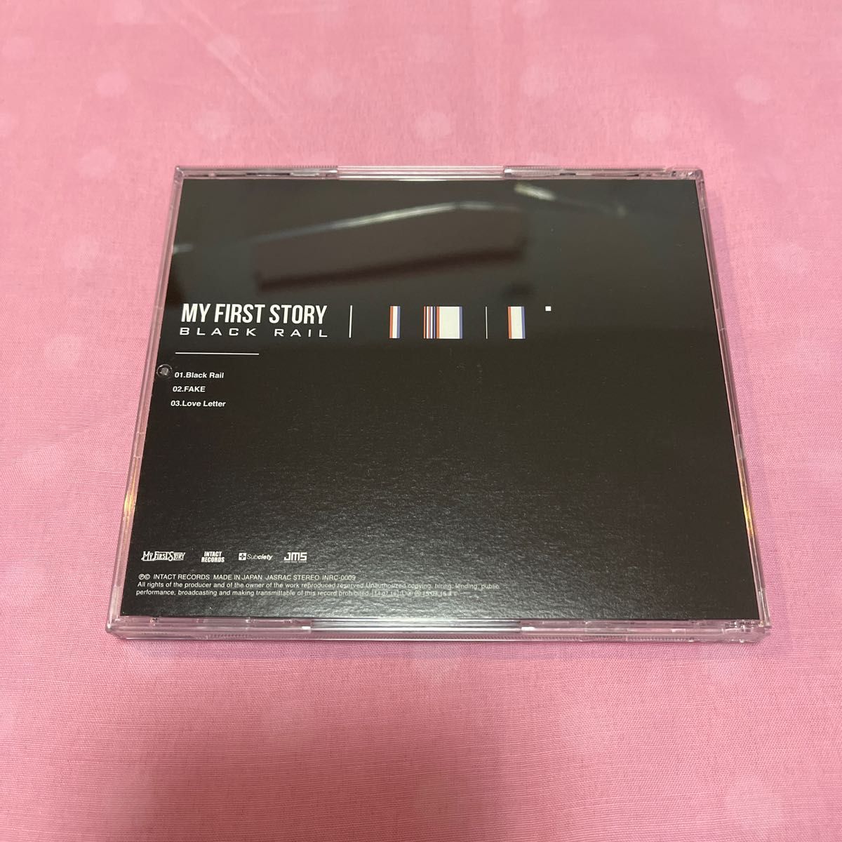 希少　Black Rail MY FIRST STORY タワレコ限定特典DVD付き　美品