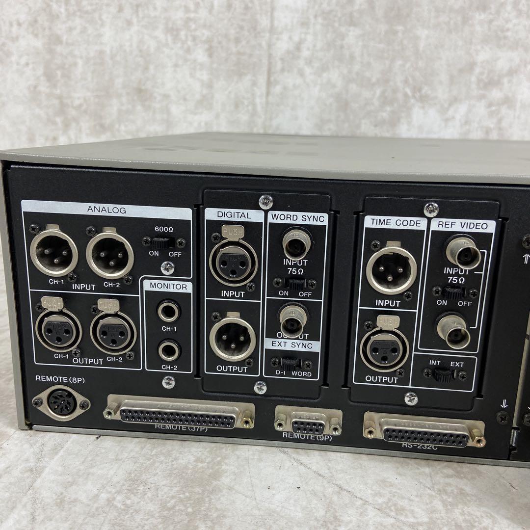 通電確認済み SONY ソニー PCM-7050 放送用DATレコーダー DAT Recorder 絶版希少品 音響機器 黒物家電 廃版 9