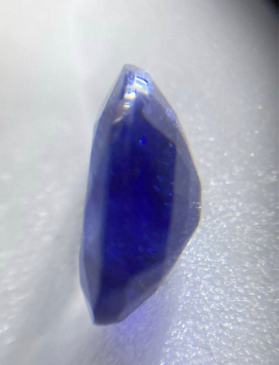 【ご注意 】 GALLERIST宝石保証書付ブルーサファイア 大粒2.852ct(ダブレット)