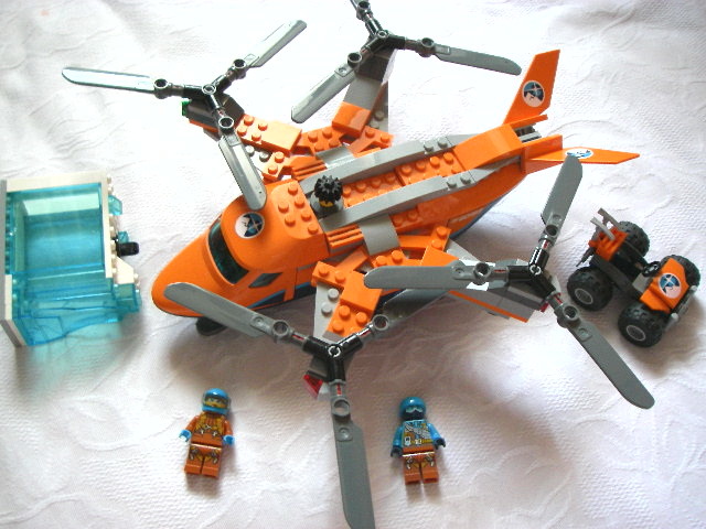 ヤフオク! - LEGO レゴ シティ 60193 北極探検 輸送ヘリコプ...