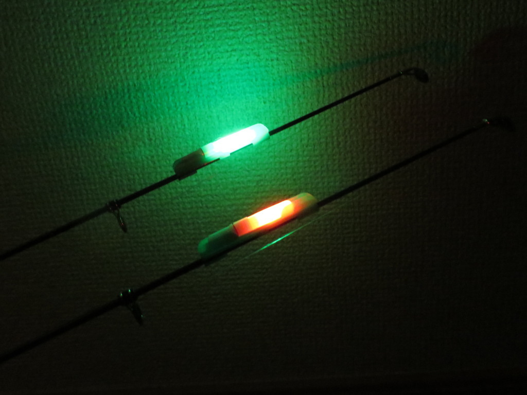 緑 10個入り 電池無し LED 竿先ライト CR311/BR311（ケミホタル 穂先 鈴）_画像3