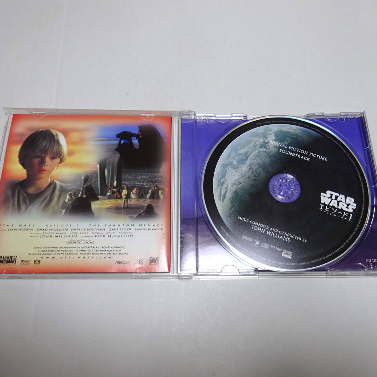  записано в Японии /Blu-spec CD2/ с лентой [ Star * War z эпизод 1 Phantom *menas] John * Williams / London ./ саундтрек /SICP-30860