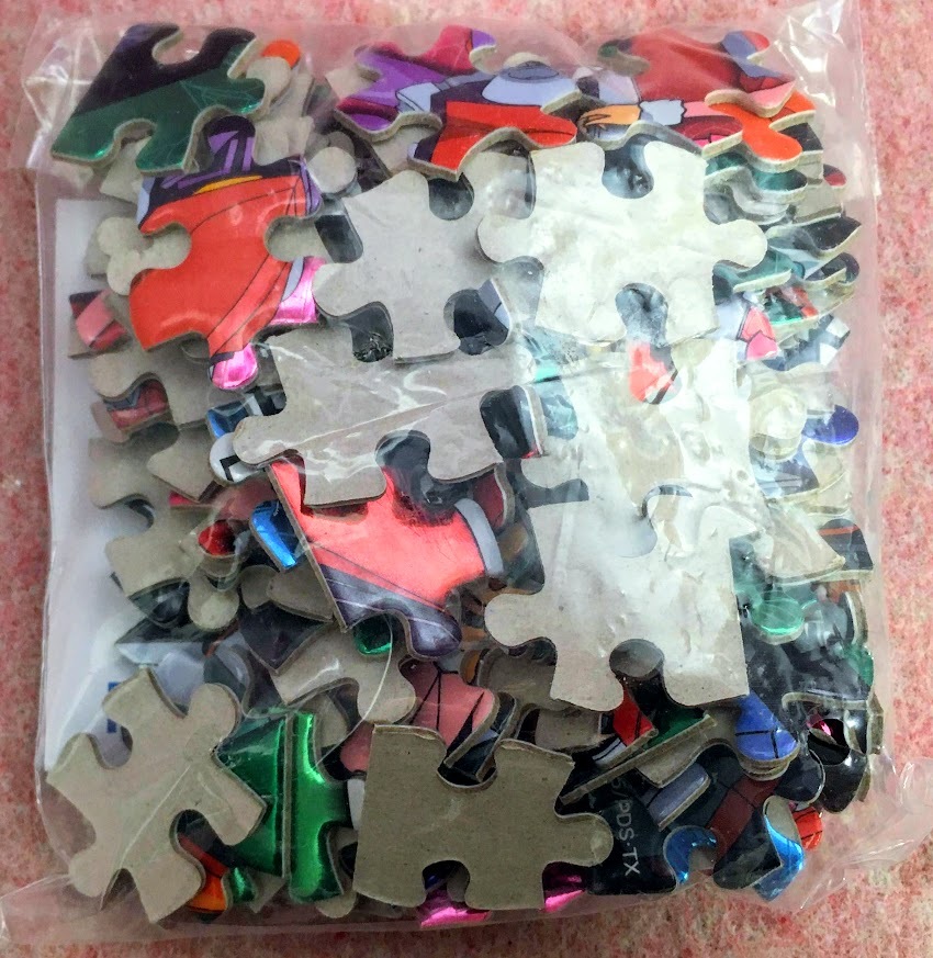  sending 300 jpy ~ rare goods! Danball Senki [4. new company ..] metallic puzzle B5 size 108pics LBX goods collection Revell five Shokugan 