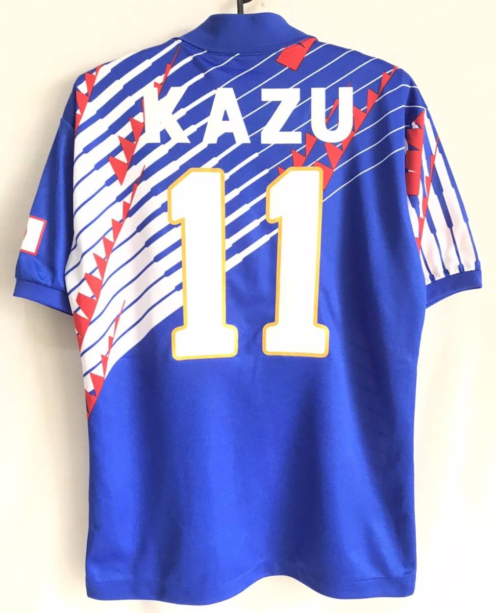 サッカー日本代表 1993 HOME S/Sユニフォーム#11 三浦知良 カズ O