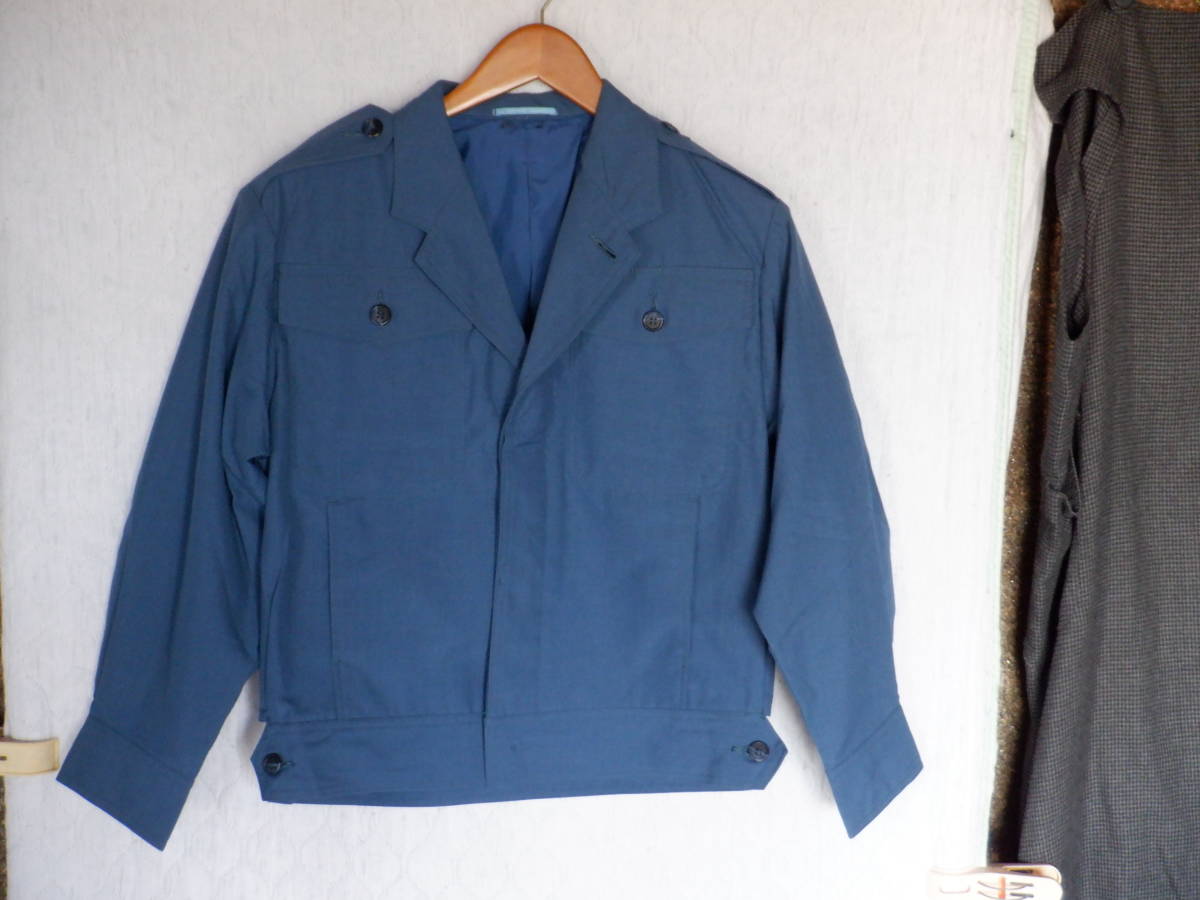 ＪＲ東日本 制服 上着 ジャンパー ブルー 男性用 Ｍサイズ 昭和レトロ 新品 未使用 非売品 レア品