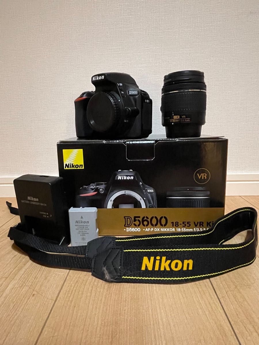 最新機種 美品】Nikon D5600 18-55mm VR レンズキット|PayPayフリマ
