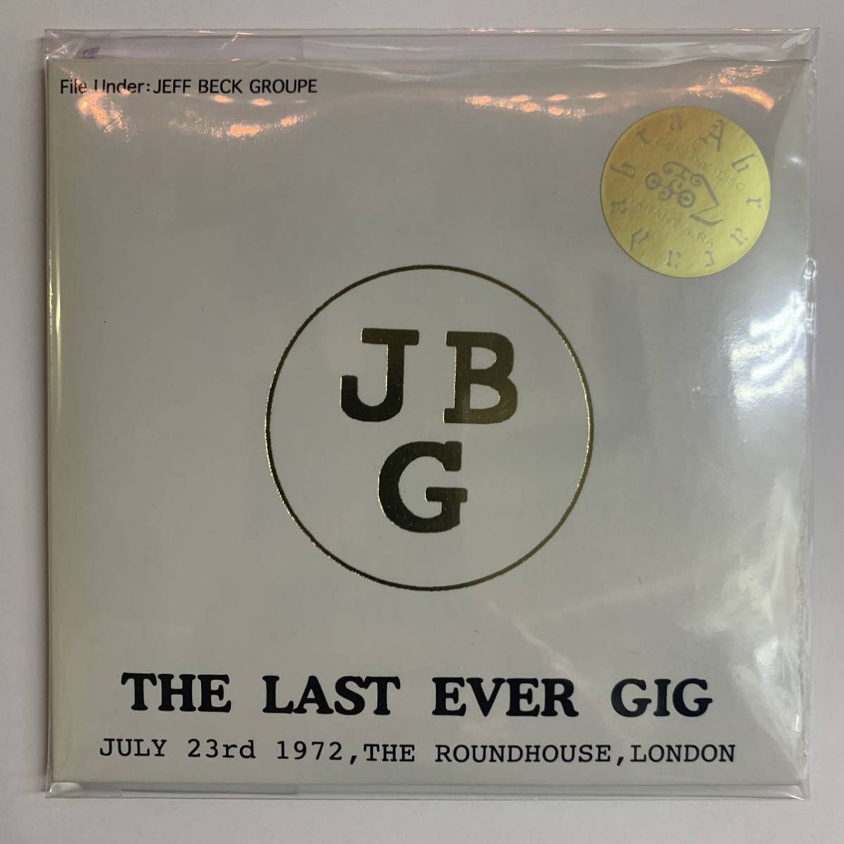 JEFF BECK GROUP / THE LAST EVER GIG 2CD TARANTURA 1997年リリース！オリジナルのシールド新品！激レア・アイテム！