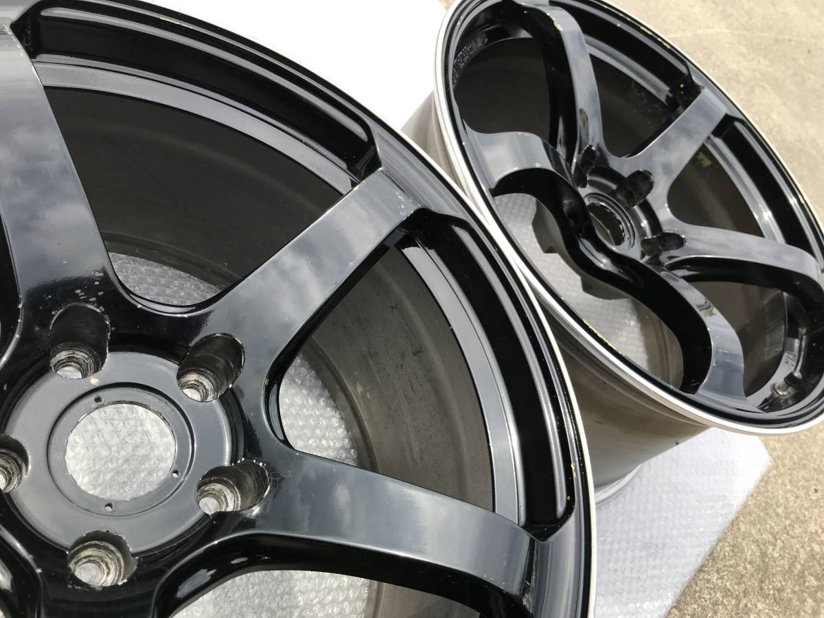 ☆9.5J +18☆ADVANTI RACING☆5本スポーク☆PCD114.3-5H