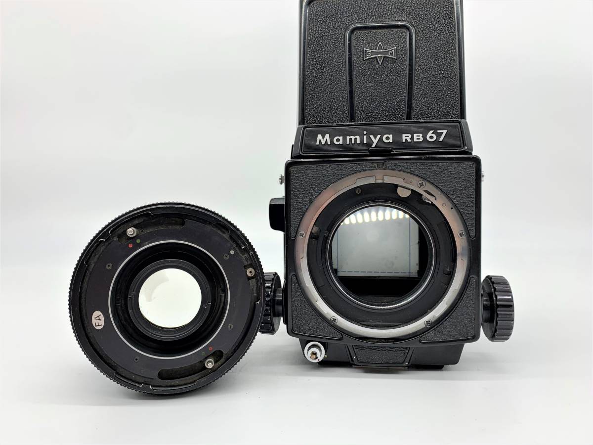 動作確認済 マミヤ Mamiya RB67 Pro フィルムカメラ Sekor C 90mm F/3.8 レンズ シャッター 絞り羽根動作OK 蛇腹光もれ無し_画像8