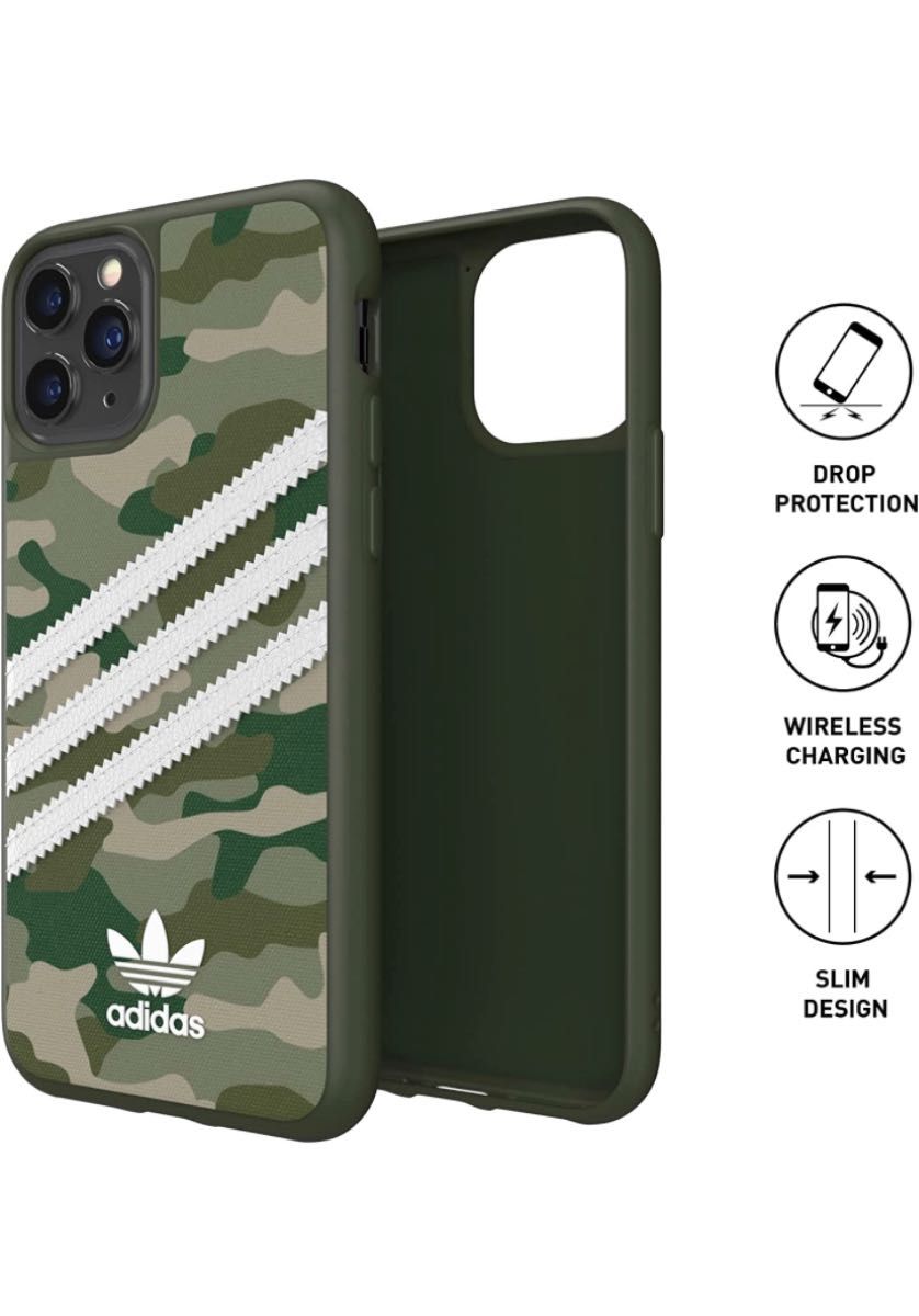 iPhone11pro用　adidasケース