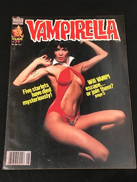 *2JJ6 [ быстрое решение ] VAMPIRELLA #71 [ American Comics ][. документ комикс журнал ( большой размер )]