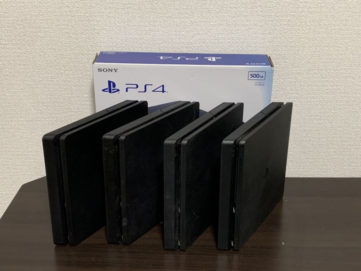 PS4 本体 4台 まとめ 動作確認済み CUCUH-2100A CUH- 2000A ×2 CUH