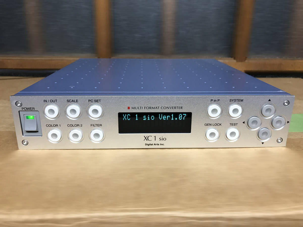 DIGITALARTS XC1sio SD HD SDI入出力対応マルチフォーマット