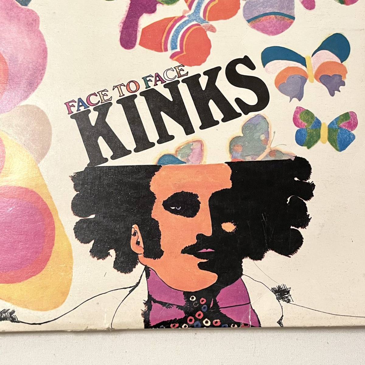 UKorg MONO LP THE KINKS FACE TO FACE UKオリジナル盤 PYE NPL 18149 ザ・キンクス フェイス・トゥ・フェイス モッズ レコード_画像3