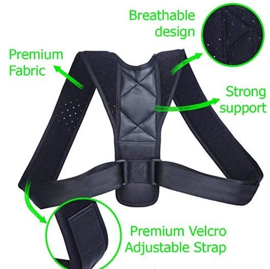  prompt decision [ posture correction belt posture support belt adjustment possibility correction PC, smartphone, posture . bad . becomes ... present-day sick. prevention .