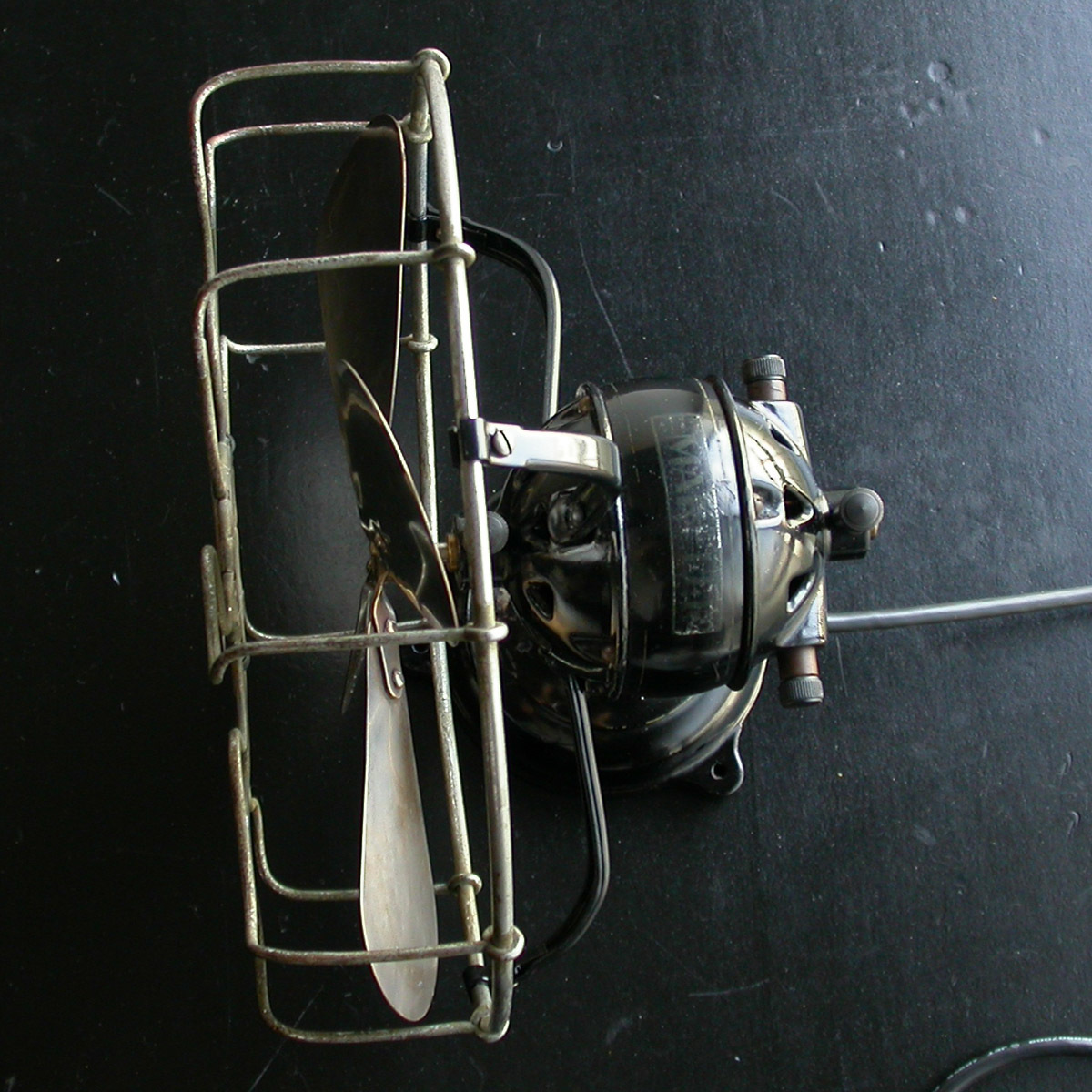 ビンテージ 扇風機 1930年代 Ercole Marelli (Brass Blade φ250) 110V Vintage Electric Fan Italy_画像4