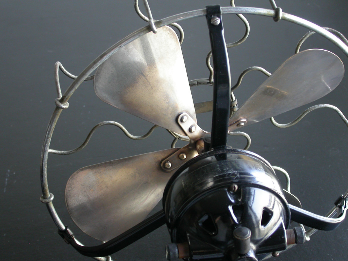 ビンテージ 扇風機 1930年代 Ercole Marelli (Brass Blade φ250) 110V Vintage Electric Fan Italy