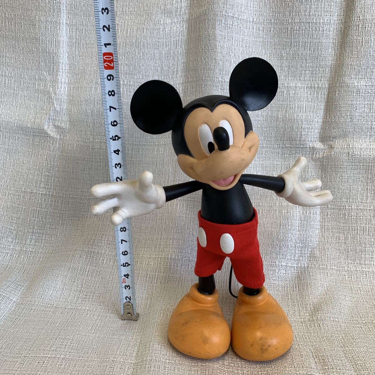  Mickey Mouse Disney 2001 год передвижной тип фигурка meti com игрушка 