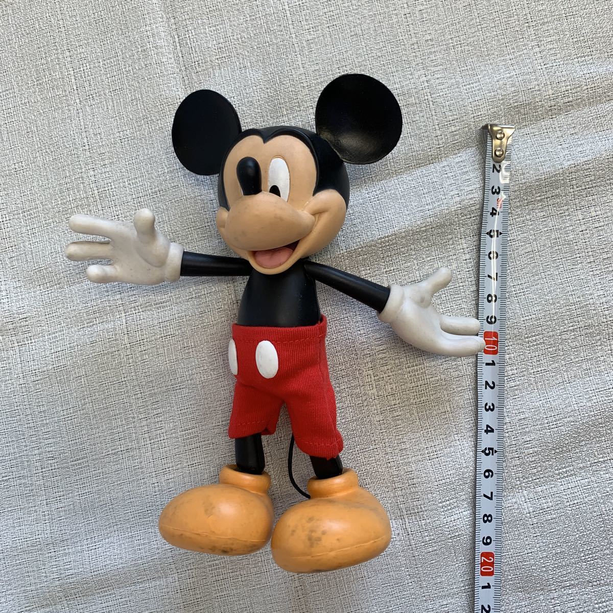  Mickey Mouse Disney 2001 год передвижной тип фигурка meti com игрушка 