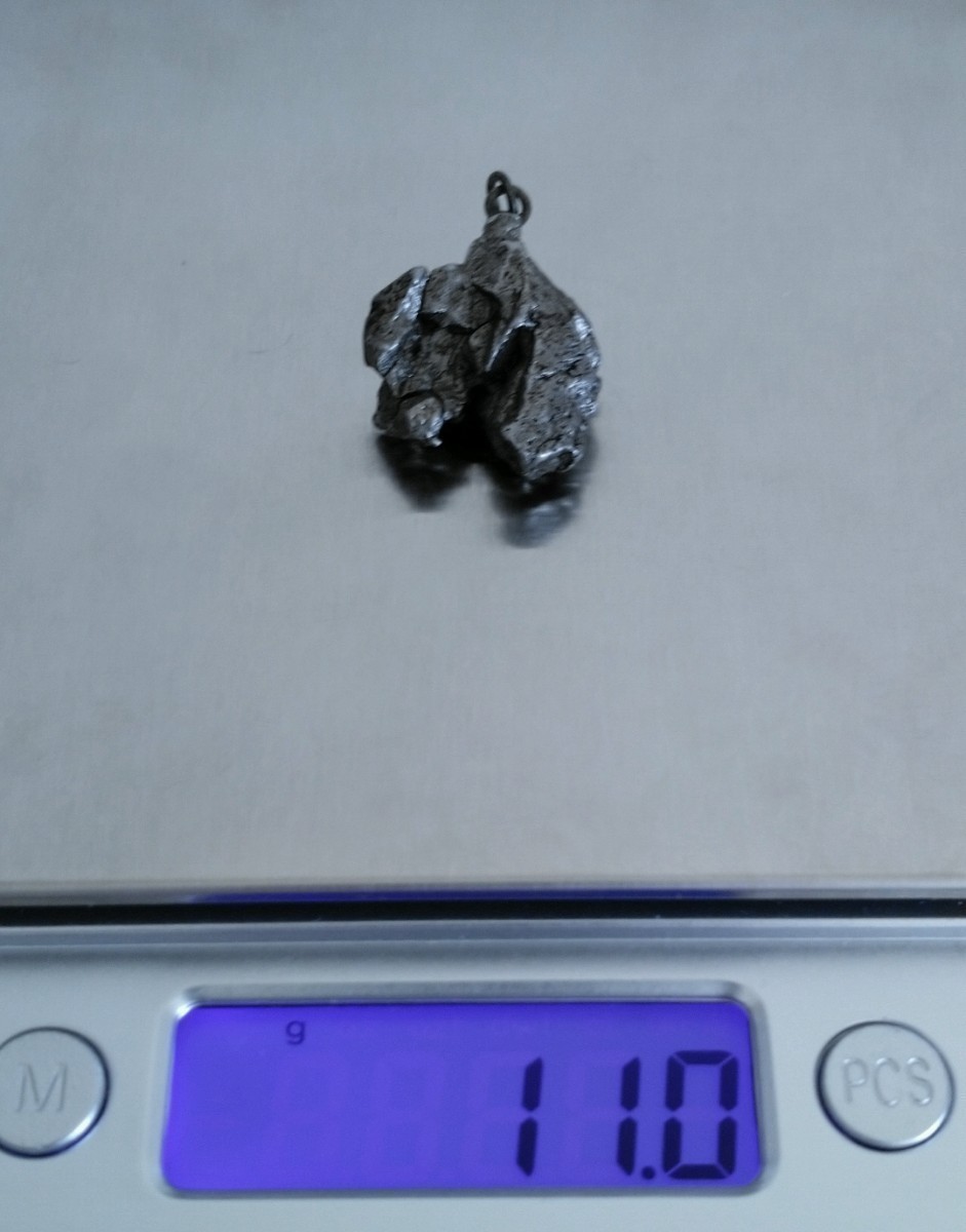 鉄隕石 カンポデルシエロ ペンダント 11g 隕鉄の画像3