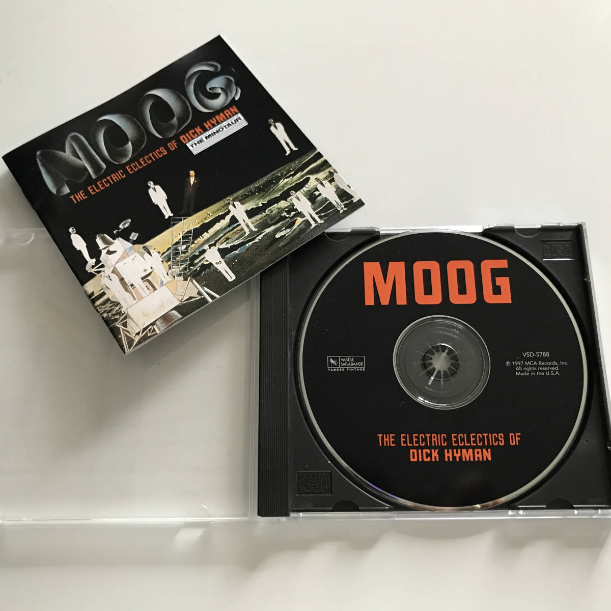 中古CD Moog The Electric Eclectics of Dick Hyman by Dick Hyman ムーグ ディック・ハイマン VSD-5788_画像3