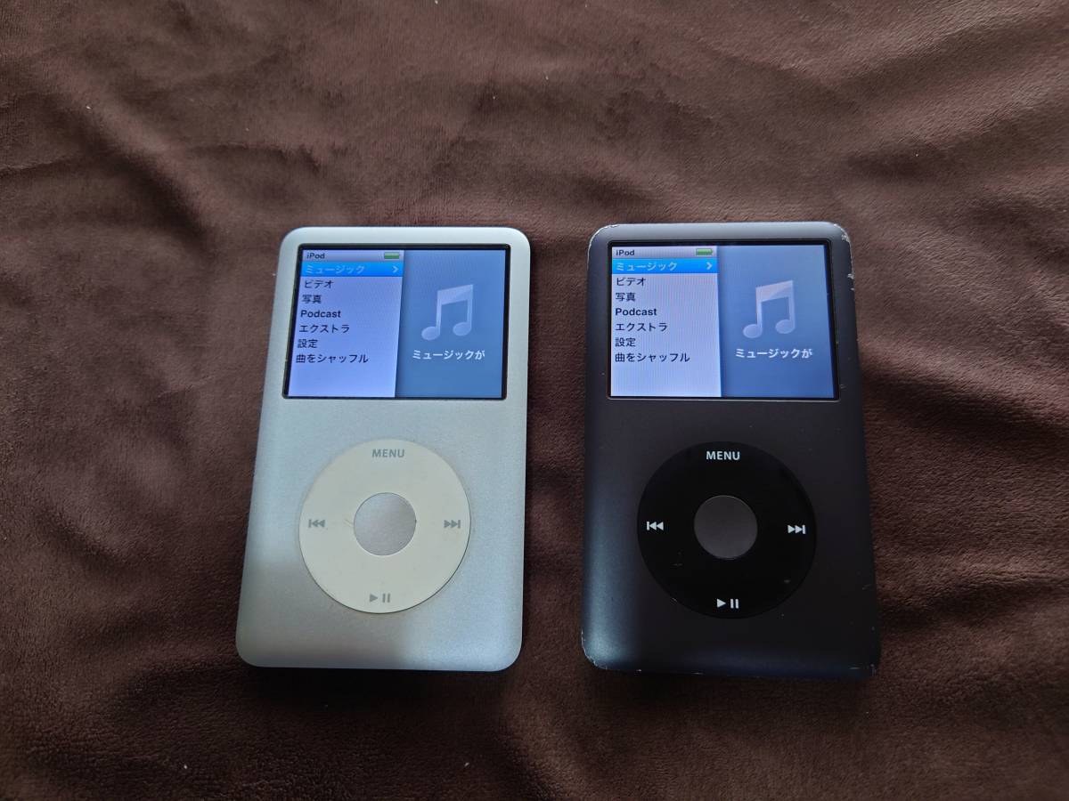 Apple iPod classic 160GB MC293J/A MC297J/A 2台セット- JChere雅虎