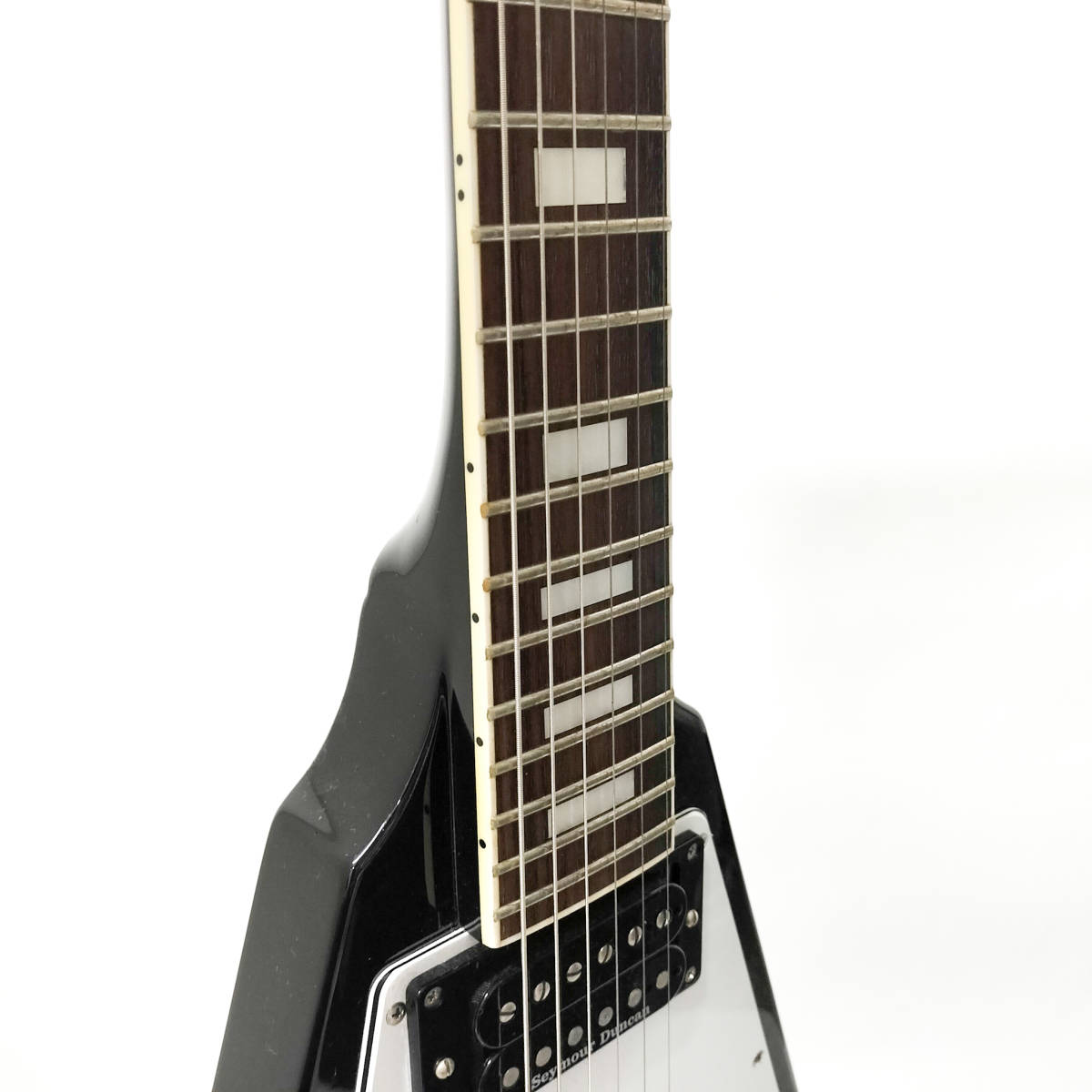 EDWARDS/エドワーズ E-FV-100D BLK フライングVタイプ ブラック エレキ