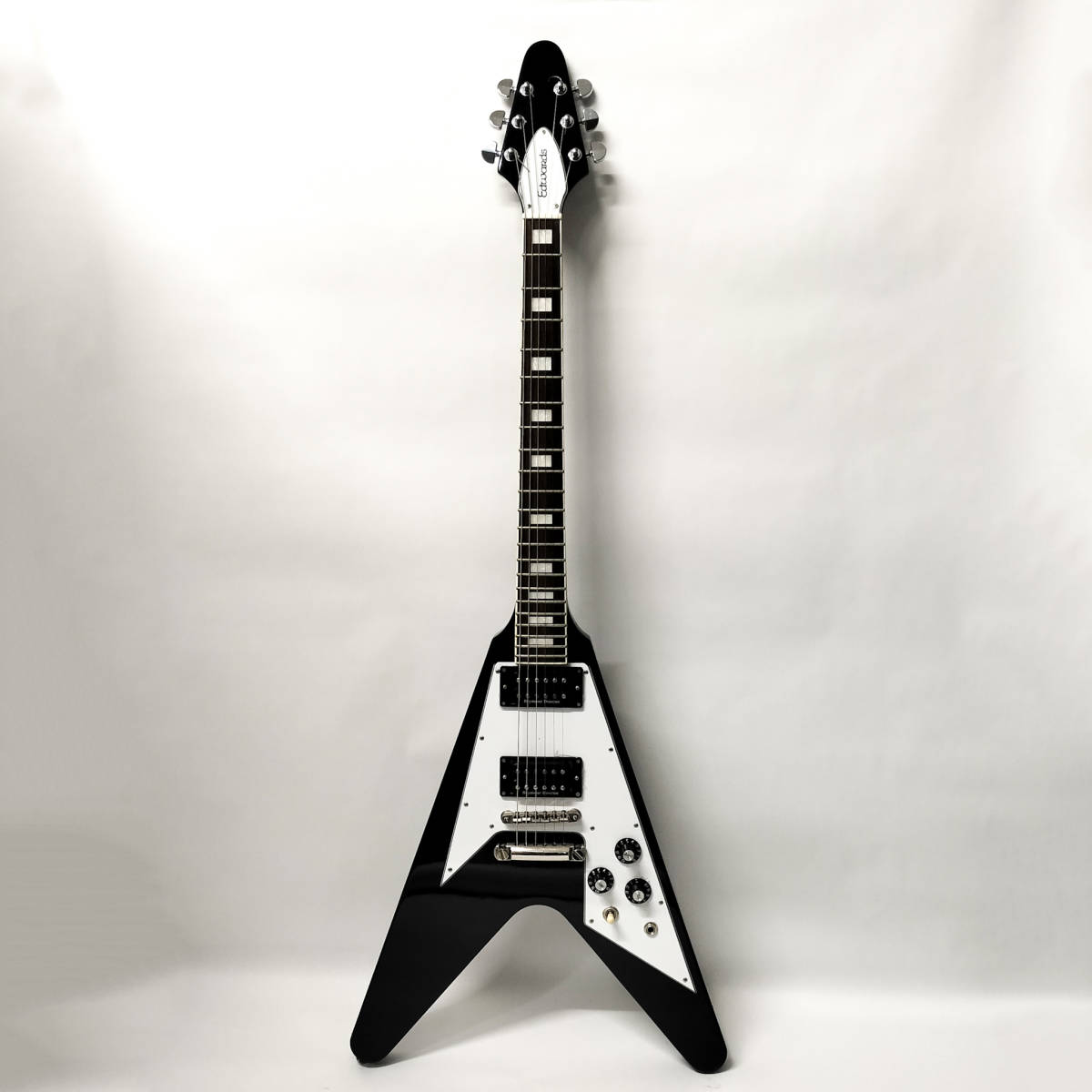 EDWARDS/エドワーズ E-FV-100D BLK フライングVタイプ ブラック エレキ