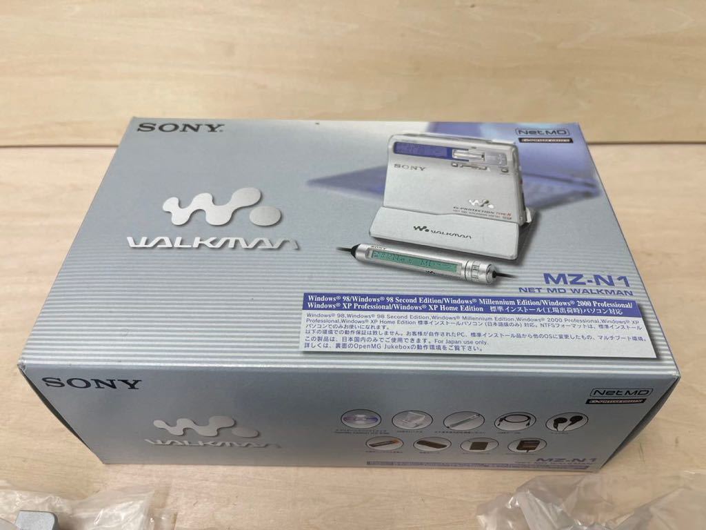 未使用 SONY WALKMAN MZ-N1 ウォークマン ソニー ポータブル ミニ