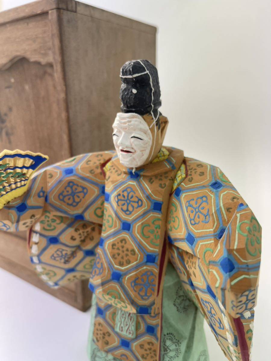 Yahoo!オークション - 奈良一刀彫 人形師 木嶋良宗 作 木彫彩色