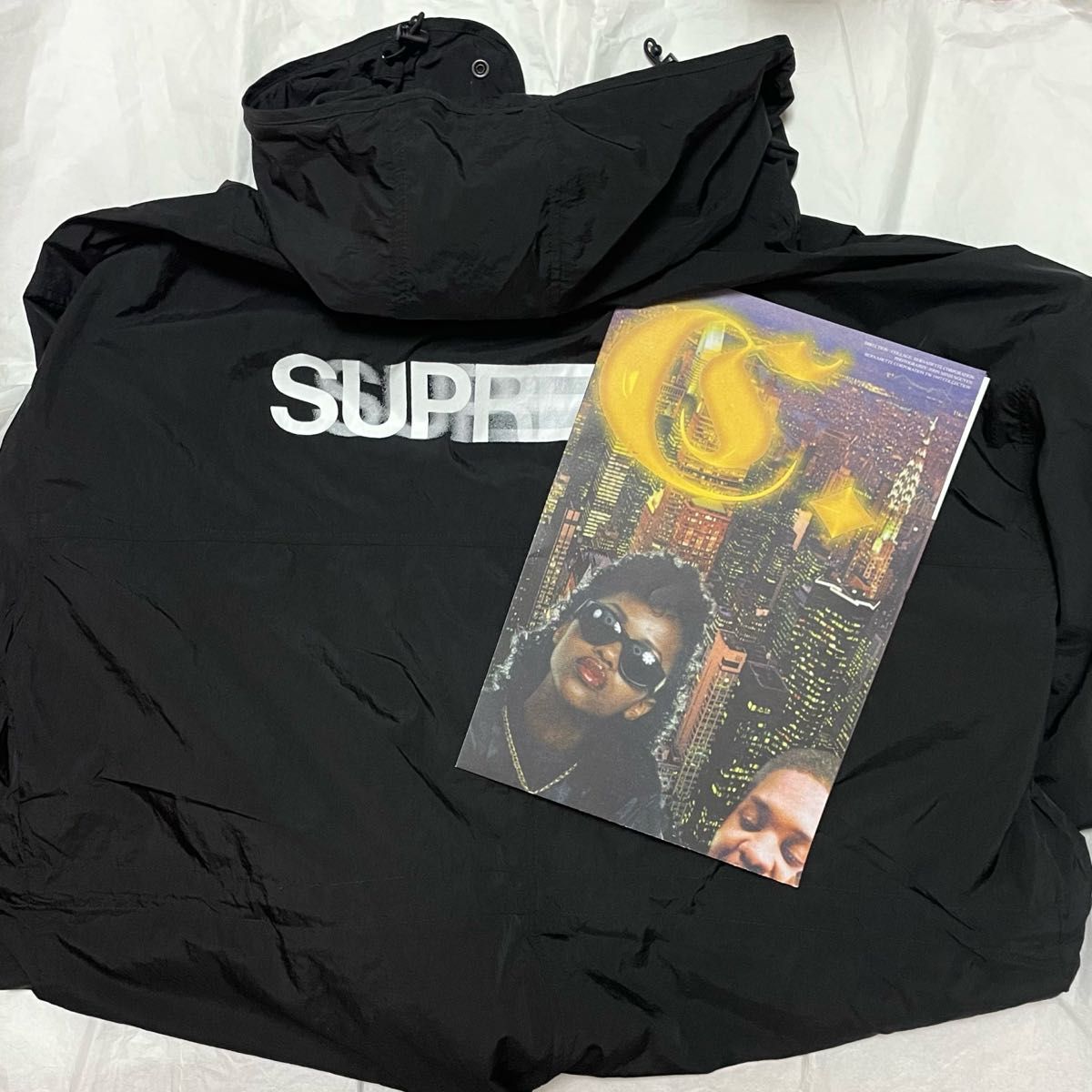 Supreme Motion Logo Lightweight Parka 黒 | noonanwaste.com