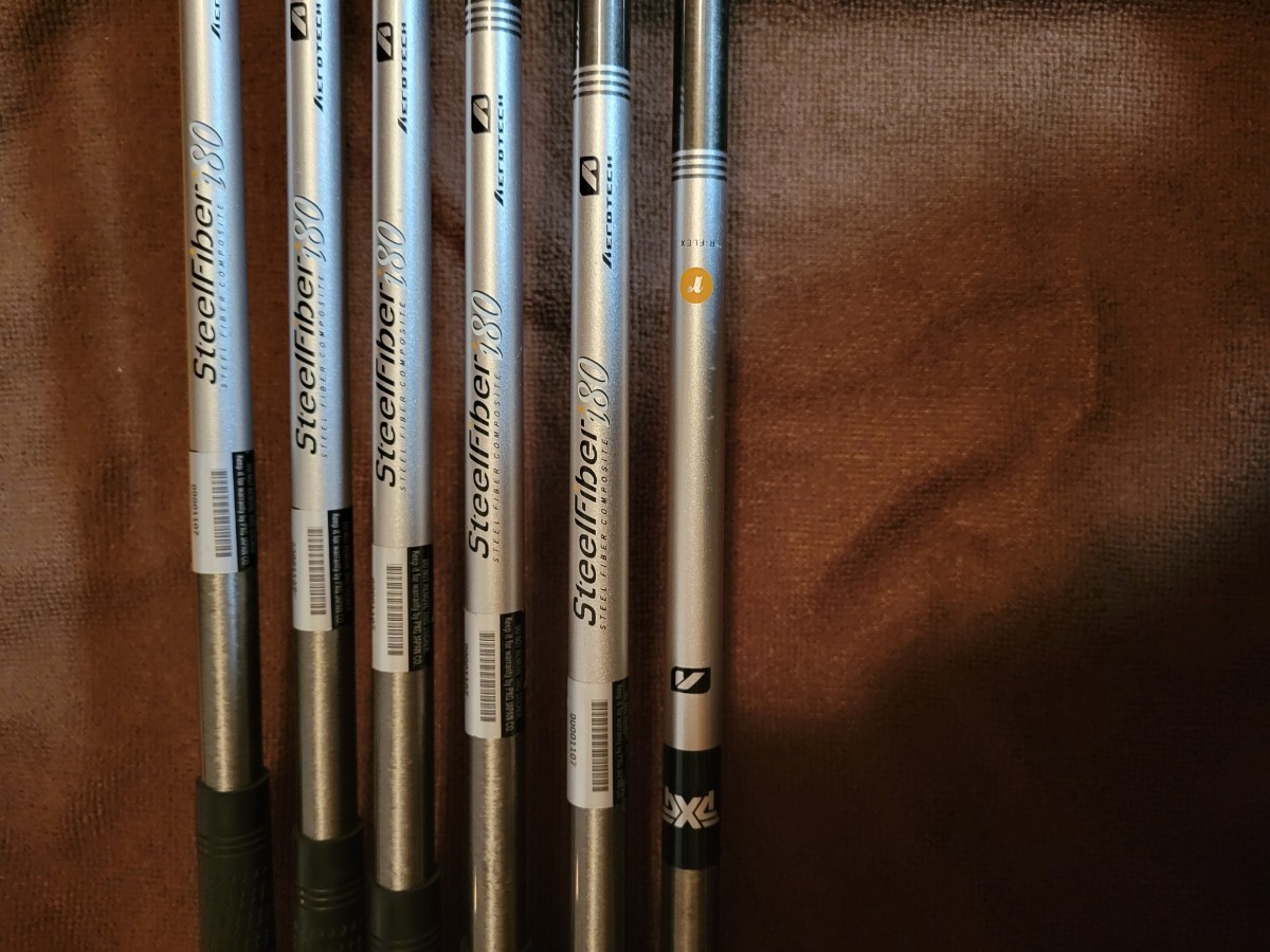 美品 PXG GEN4 XP 5~w 6本 アイアンセット スチールファイバーi80r