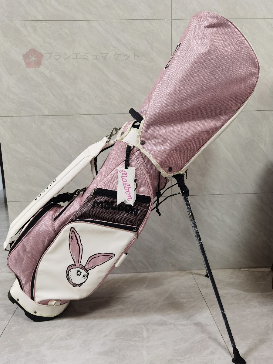 専門ショップ malbon golf ○マルボンゴルフ キャディバッグ ゴルフ