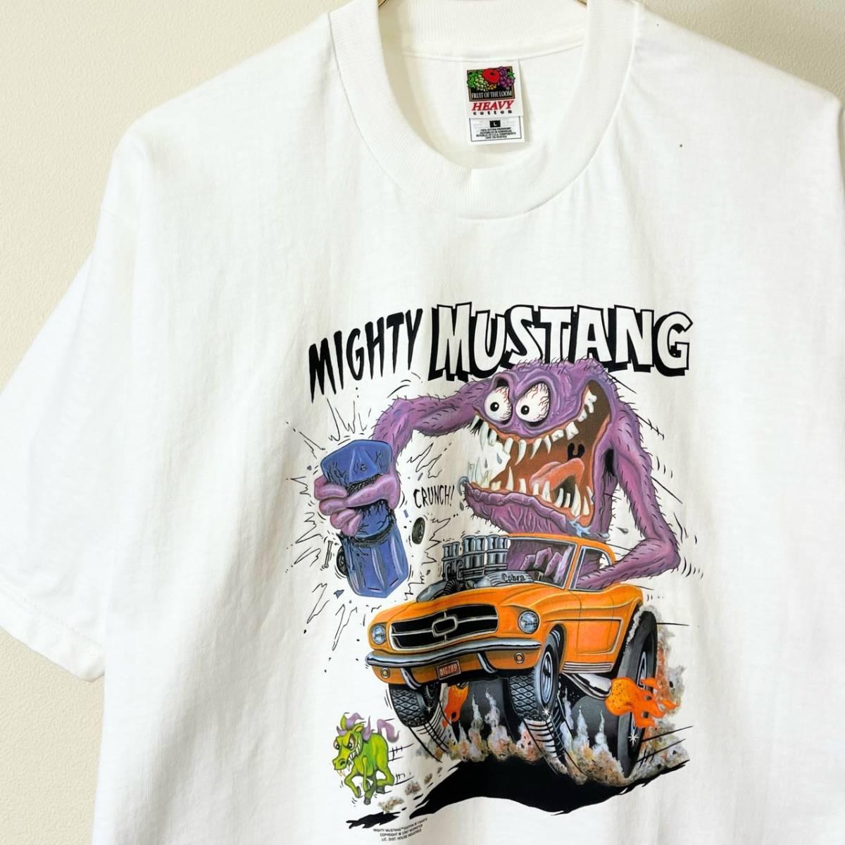 希少《 Dead Stock / Ed Roth 》90s デッド【 エドロス ビンテージ Monster T-Shirts モンスターTシャツ L ボックス入り 】