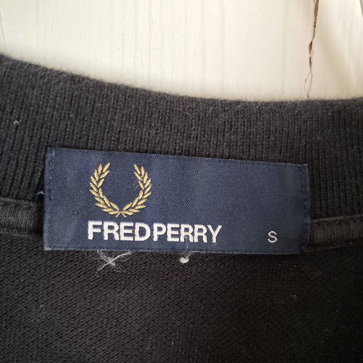 FRED PERRY フレッドペリー ポロシャツ S サンプル品 総柄_画像3