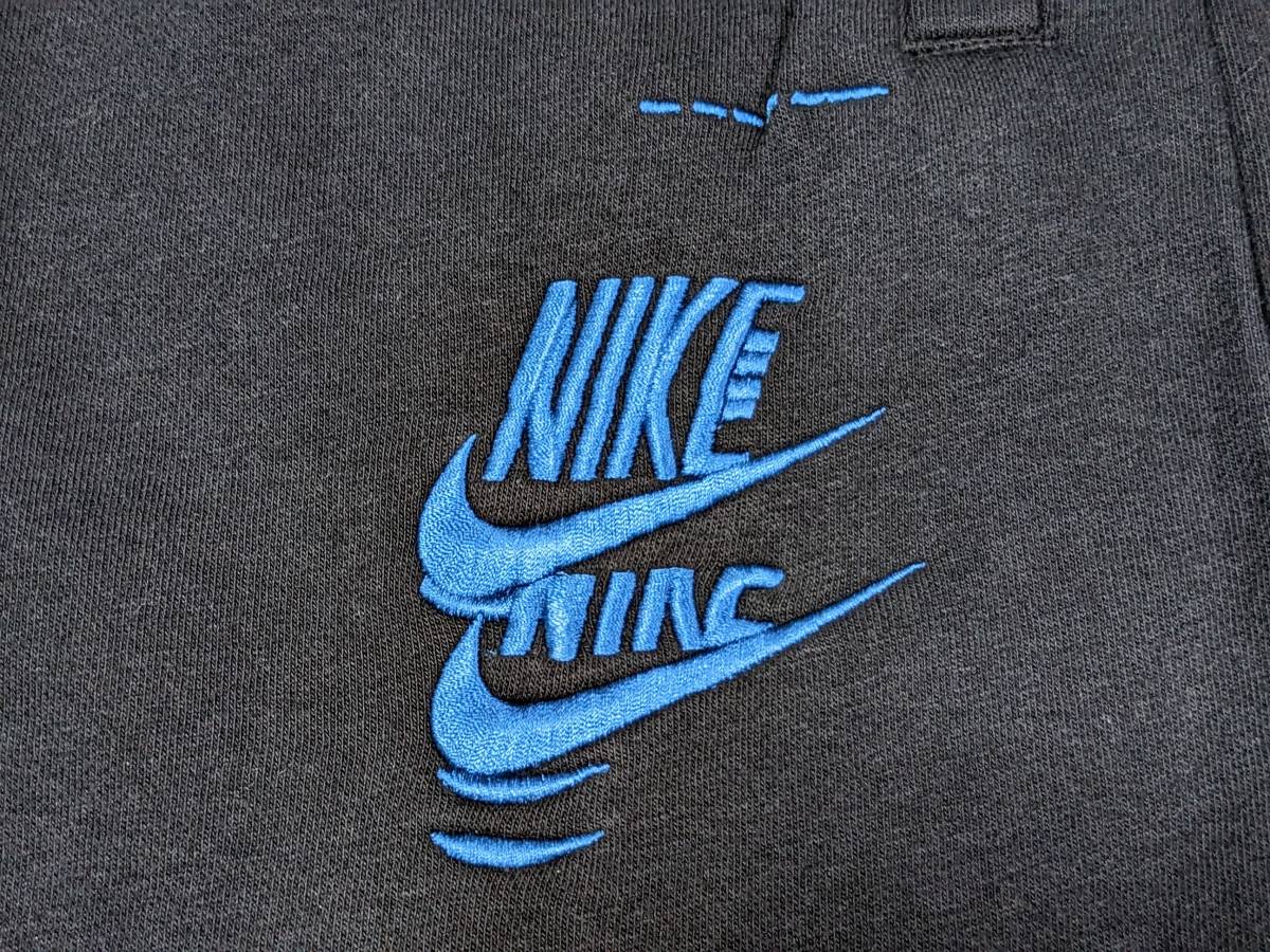  последний S Nike все вышивка Logo тренировочный Short осмотр хлопок флис обратная сторона ворсистый sushu шорты шорты черный / чёрный 2L/LL