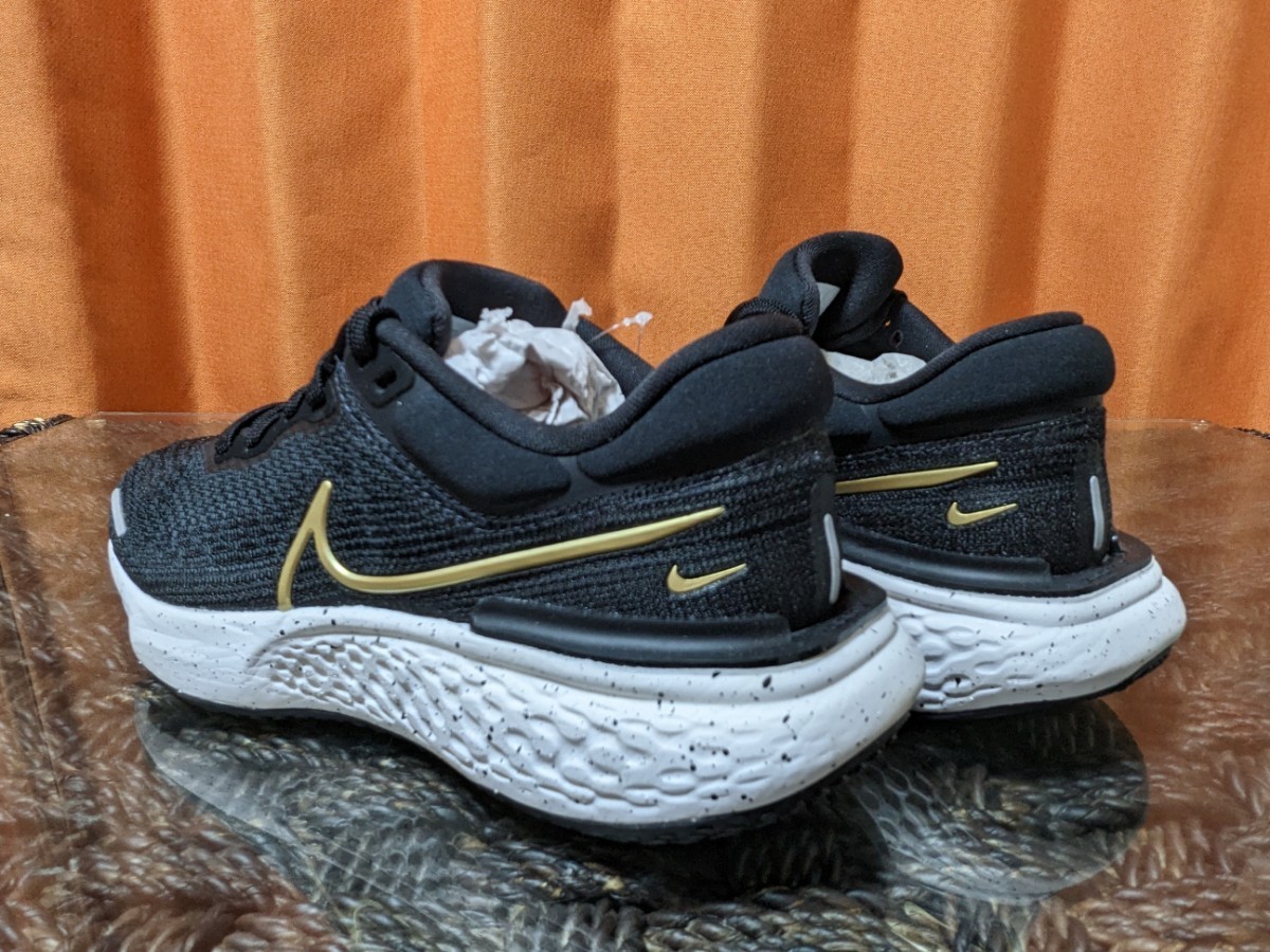  last 25cm Nike zoom X in vi nsibru Ran fly knitted @22000 jpy inspection classical running shoes marathon men's /24.5cm corresponding black / gold 