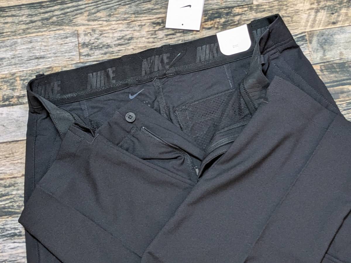  последний XL/W34 весна лето Nike Golf Esse n автомобиль ru брюки универсальный / стандартный осмотр стрейч слаксы брюки из твила черный / чёрный 