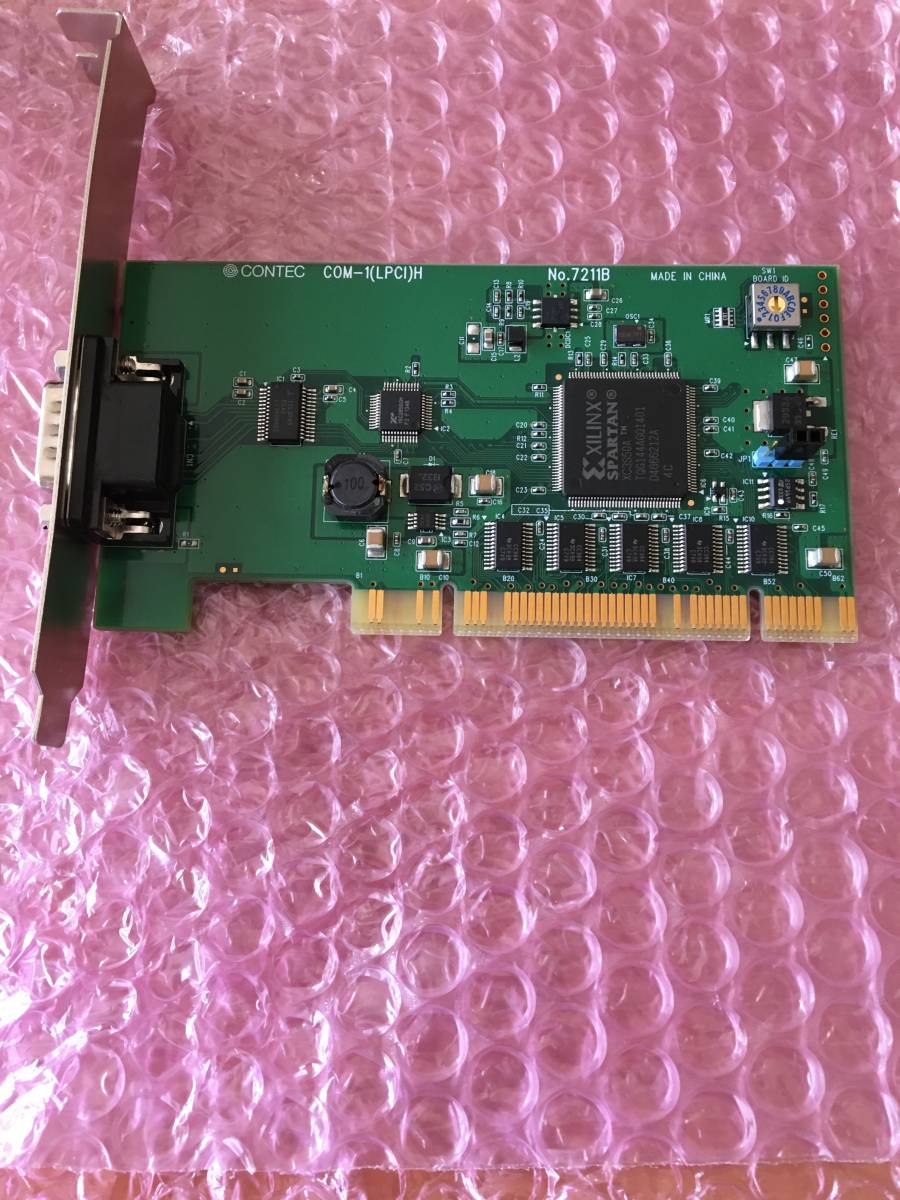 品名：COM-1（LPCI)H　（コンテック) シリアル通信　Low Profite PCI ボード　RS232C 1ch