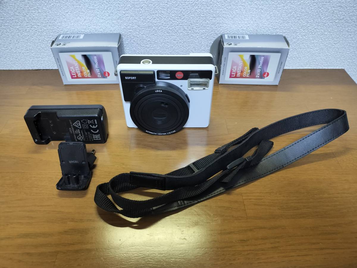 LEICA SOFORT◇ライカ ゾフォート ホワイト◇ポラロイドカメラ