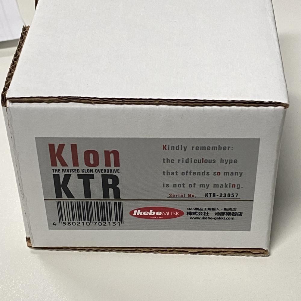 ICH【未使用品】 未使用品 Klon KTR エフェクター KTR-23057 〈102