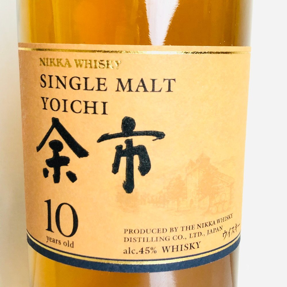 ICH【美品】 未開栓 NIKKA ニッカ シングルモルト 余市 10年