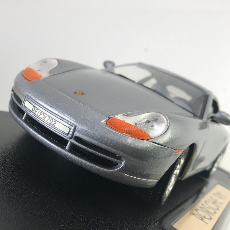 FUZ【中古美品】 MOTORMAX モーターマックス 1/18スケール ポルシェ カレラ911 ミニカー 〈61-230507-0YY-13-FUZ〉_画像2