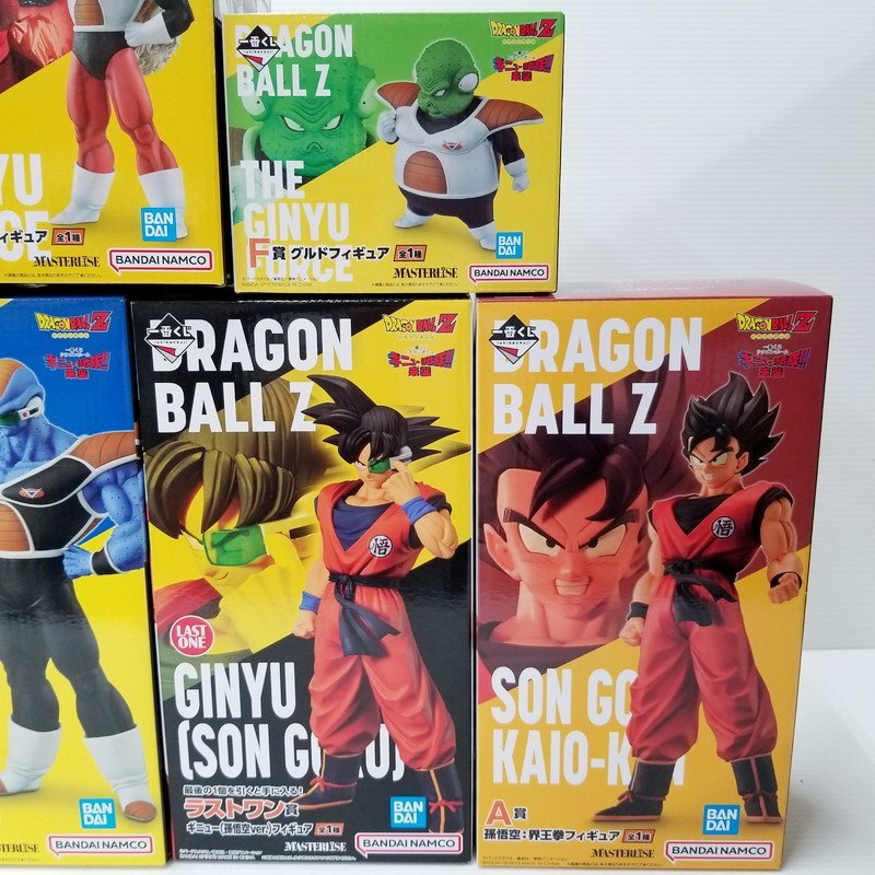 IZU【品】 一番くじ ドラゴンボール ギニュー特戦隊!! 来襲 A賞/B賞/C
