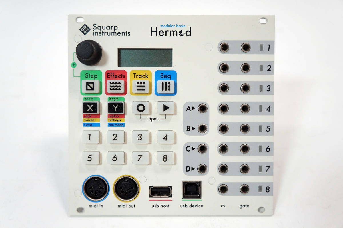 Squarp Instruments Hermod 多機能シーケンサー モジュラーシンセ