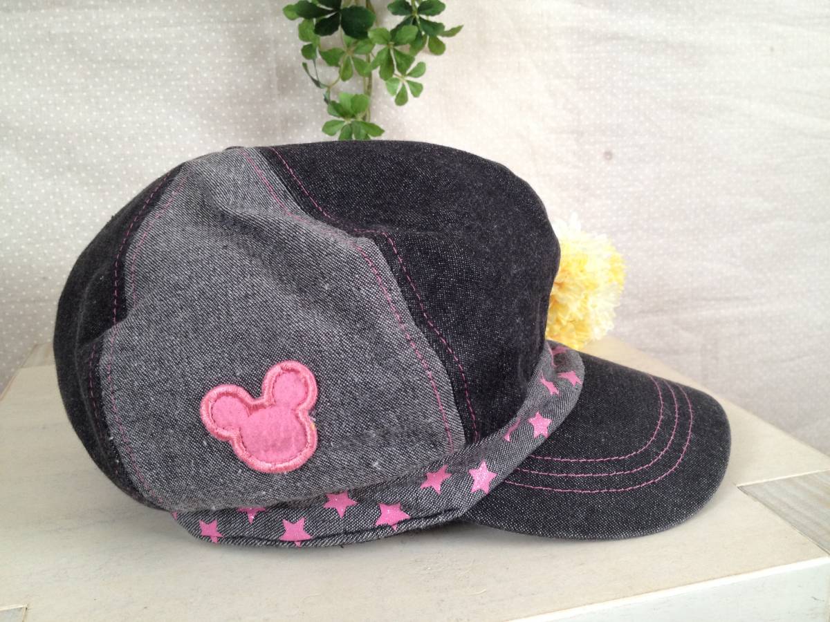 *Disney Disney resort * pretty black Denim. Casquette *54cm*