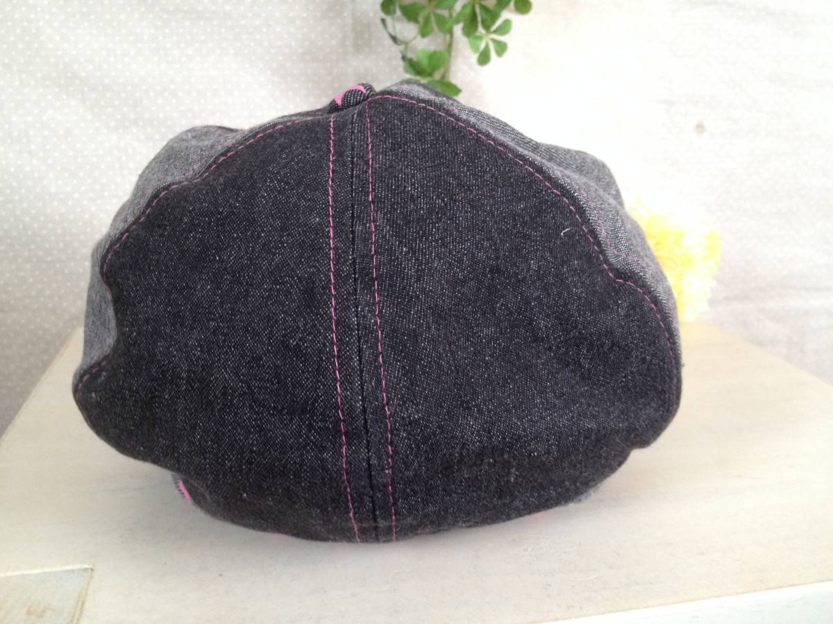 *Disney Disney resort * pretty black Denim. Casquette *54cm*