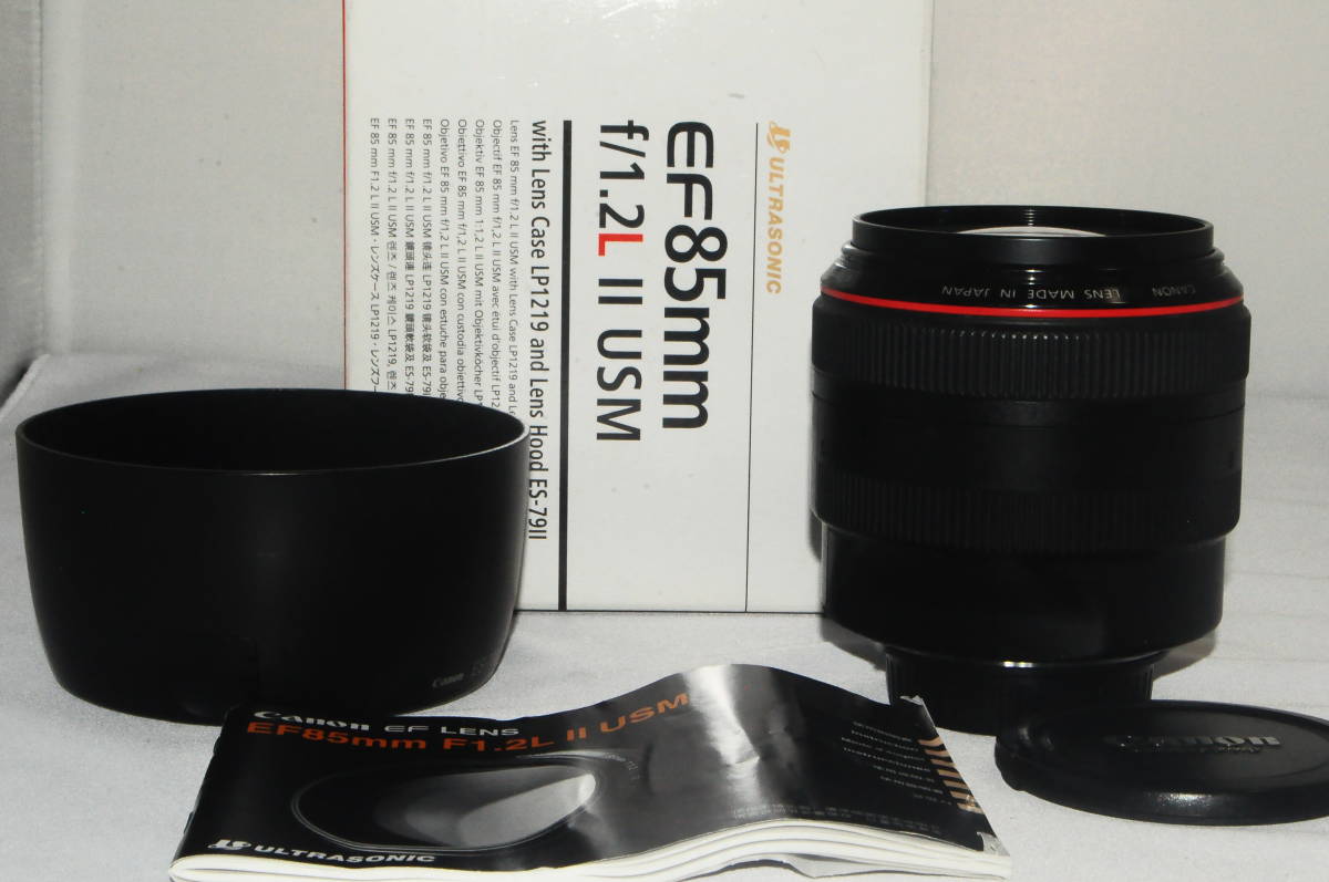 半額】 大人気 Canon Bya #80165 フルサイズ対応レンズ USM II F1.2L